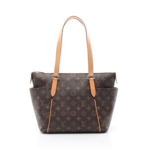 Louis Vuitton Totally Tote Bag Canvas Leather Monogram Brown